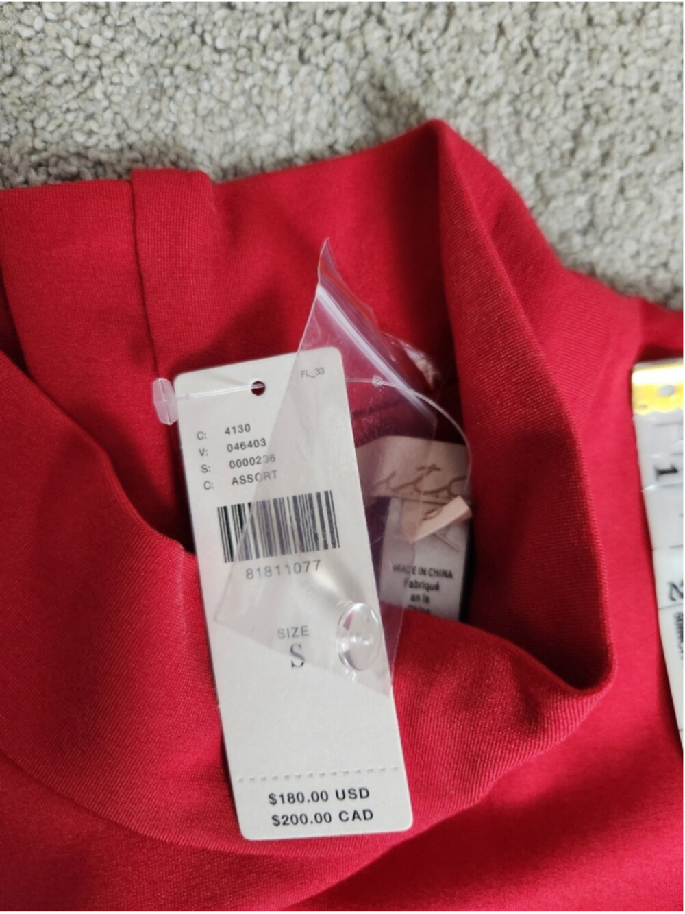 Hutch Anthropologie Little Red Mini Dress 60s Mod Mad Men Jackie O Size Small - Picture 10 of 13
